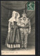 CPA Normandie, Costumes Normands, Altes Ehepaar In Volkstracht  - Non Classés