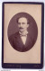 CARTE CDV - Portrait D'un Homme, à Identifier - Tirage Aluminé 19ème - Taille 63 X 104 - Edit. Charles LEMÂLE Nantes - Antiche (ante 1900)