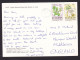 St Lucia: Picture Postcard To UK, 1990s, 2 Stamps, Endangered Trees, Tree Seed Leaf, Card: Pigeon Island (minor Creases) - St.Lucie (1979-...)