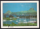 St Lucia: Picture Postcard To UK, 1990s, 2 Stamps, Endangered Trees, Tree Seed Leaf, Card: Pigeon Island (minor Creases) - St.Lucie (1979-...)