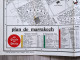 MARRAKESH - MOROCCO / MAROC, Vintage Map, Tourism Brochure, Prospect, Guide (pro3) - Dépliants Touristiques