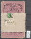 France - Journal Sous Bande - Yvert 42b - Emission De Bordeaux - 5 Cts Vert Jaune SEUL SUR LETTRE - 03/1871 - 1849-1876: Klassik