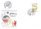 KOREA. 2 FDC. UPU 94. AVEC BLOC - Korea (Süd-)