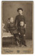 Photo Ludwig Frohwein, Strassburg I. E., Gutenbergplatz 7, Philippe, Jeanne Et Marcel In Sonntagsgarderobe  - Anonyme Personen