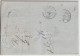 1868 - LETTRE De MESSINA AL PORTO ! PAR VAPEUR FRANCAIS - ENTREE AMBULANT- ITALIE AMB.MARSEILLE * ! => ANIANE (HERAULT) - Poste Maritime