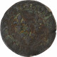 France, Louis XIII, Double Tournois, 1613, Lyon, Cuivre, B+ - 1610-1643 Luigi XIII Il Giusto