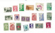 Collection De 65 Timbres MH Et Oblitérés. - Collections, Lots & Séries