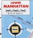 Map.Carte Géographique.Lower Manhattan.New Jersey.New York And Vicinity. - Landkarten