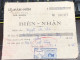 Viet Nam Suoth Old Bank Receipt(have Wedge  1$ Year 1975) PAPER QUALITY:GOOD 1-PCS - Collections