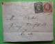 Bande Journal Cachet TOULOUSE Haute Garonne Empire 19,1 C + Lauré No 26, 2 C TARIF 3 Centimes,6 Février 1868 > En Ville - 1849-1876: Klassik