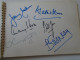 D203340  Signature -Autograph  - The King's Singers  Budapest Concert 1981  -  6 Autographs - Cantanti E Musicisti