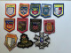 Lot De 12 écussons (divers Ville, Région) - Patches