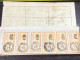 Vietnam South Sheet Stamps Before 1975(0$03 Wedge Overprint) 5 Stamp 1 Pcs  Quality Good - Collections