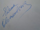 D203345  Signature -Autograph  -  Elena Vasilyevna Obraztsova - Russian Mezzo-soprano - Opera  1981 - Chanteurs & Musiciens