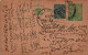 India Postal Stationery 1/2A George V  Kalbadevi Bombay Cds - Cartes Postales