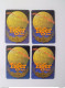 Set Of 4 Pcs. Tiger Beer Good As Gold  Single Playing Card - Ace Of Spades, Hearts, Clubs, Diamonds (#2) - Cartes à Jouer Classiques