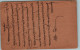 India Postal Stationery George V 1/2A Bombay Cds - Postkaarten