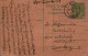 India Postal Stationery 9p To Bombay - Ansichtskarten