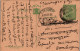India Postal Stationery 1/2A George V Kalbadevi Bombay Cds - Cartes Postales