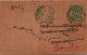 India Postal Stationery 1/2A George V Kalbadevi Bombay Cds - Postcards