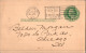 US Postal Stationery 1c New York To Chicago 1921 - 1921-40