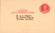 US Postal Stationery 2c Tompsett Sheboygan Wisconsin - 1941-60