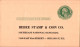 US Postal Stationery 1c Bebee Stamp & Coin Chicago - 1921-40