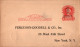 US Postal Stationery 2c Ferguson Goodell New York - 1921-40