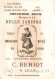 CHROMO A LA BELLE JARDINIERE CHICOREE C. BERIOT A LILLE LA POSTE AU DECCAN DRAPEAU ET TIMBRE - Thé & Café