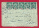 !!! SÉNÉGAL, LETTRE DE DAKAR PAR PAQUEBOT LIGNE BUENOS AIRES À BORDEAUX POUR L'ALSACE DE 1899, BEL AFFRANCHISSEMENT - Covers & Documents