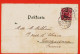 17499 / ⭐ ♥️ Aquarell-Postkarte NÜRNBERG Theo STREFER'S-Fröhliche Weihnachten Joyeux Noël 1899 à MILHAU Carcassonne - Santa Claus