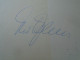 D203351  Signature -Autograph  -   Theo Adam - Opera Singer - Bass Baritone - Wagner, Bayreuth , Saatsoper Dresden  1981 - Chanteurs & Musiciens