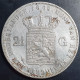 Netherlands 2.5 2 1/2 Gulden Willem William III 1868 Silver VF - 1849-1890 : Willem III