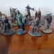 Delcampe - Lot De 63 Figurines Plomb Collection Seigneur Des Anneaux - Lord Of The Rings