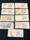 Vietnam South Wedge Before 1975( Wedge Has Been Used ) 9 Pcs 9 Stamps Quality Good - Collections