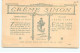 Publicité - Collection De La Crème Simon - N°11 Parisienne 1908 - Drévill - Werbepostkarten