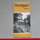 STUTTGART - GERMANY, Vintage Map, Tourism Brochure, Prospect, Guide (pro3) - Reiseprospekte