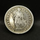 1/2 FRANC ARGENT 1957 B BERNE HELVETIA DEBOUT SUISSE / SWITZERLAND SILVER - 1/2 Franc