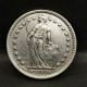 1 FRANC ARGENT 1943 B BERNE HELVETIA DEBOUT SUISSE / SWITZERLAND SILVER - 1 Franken