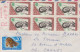 Lettre Recommandée De DAKAR  Sénégal " 20è Anniv De L'O.M.S. 1948-1968 "  BLOC De 6 Année 1971 Pour CANNES - Senegal (1960-...)
