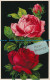 R106898 Greetings. Best Wishes. Roses. No 7020A - Welt