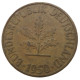 ALLEMAGNE  10 Pfennig Bundesrepublik Deutschland -  Année 1950 D  - Pièce Non Nettoyée Et Patinée  (voir Images) - 10 Pfennig