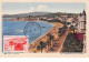 06.n°57625.cannes.la Promenade De La Croizette.carte Maximum - Cannes