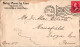 US Cover 2c 1896 Boston Hotel Ponce De Leon Roanoke  For Mansfield Tioga Penn - Briefe U. Dokumente