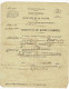 Marine Nationale - Equipages La Flotte - Bureau Maritime Recrutement Cherbourg - Certificat Bonne Conduite, 1931 - Autres & Non Classés