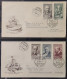 CZECHOSLOVAKIA 1960-61 FDC Collection X11 - Lenin, Liberation, Puppets, Africa Friendship, Brno Trade Fair, Agriculture - FDC