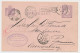 Trein Haltestempel Zutphen 1883 - Cartas & Documentos