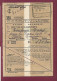 170524 - TICKET ALLER BRUXELLES MIDI CHEMIN DE FER à TOULOUSE 1936 - Train 480.20 Fr 3 Classe 13A 00060 - Europa