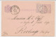 Briefkaart G. 23 / Bijfrankering Bergen Op Zoom - Belgie 1883 - Postwaardestukken