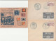 N° 759, Enveloppe 1er Jour 21/7/46 + Enveloppe Obl Toucy 29/9/46 Rare + Carte Obl: 1er Jour Avec Blasons Et Vignette. - Lettres & Documents